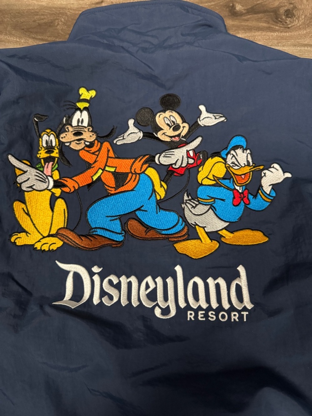 Navy Mickey Mouse Zip-Front Bomber Jacket - Picture 5 of 5